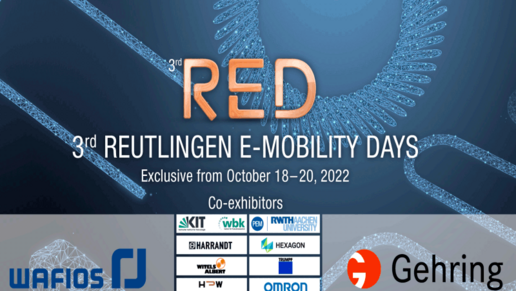 Photo Fig. 1. 3rd RED logo with exhibitors 
